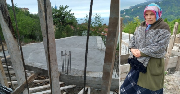 YANGINZEDE ŞERİFE ARSLAN YENİ EVİ İÇİN YARDIM BEKLİYOR
